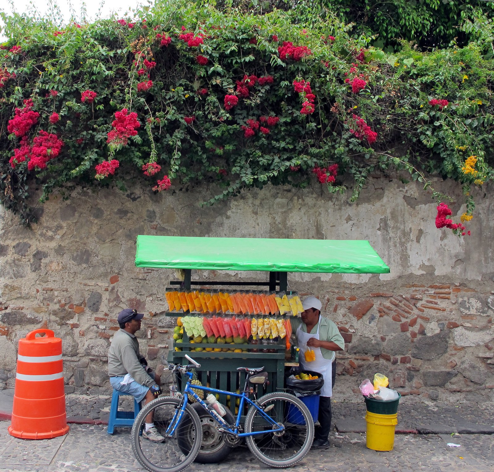  Fruit vendor, Antigua 